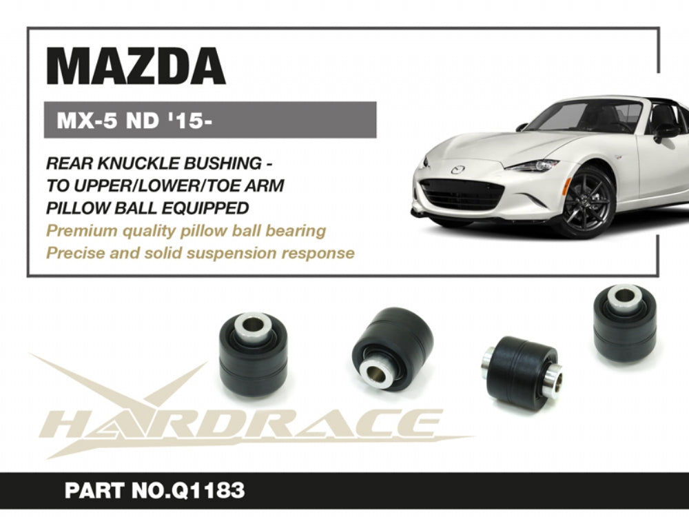 Rear Knuckle Bushing - Connect To Upper/lower/toe Arms Mazda MX-5 MIATA