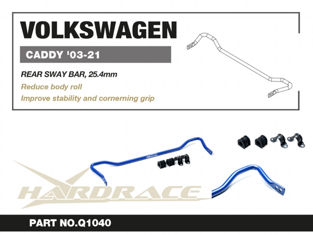Rear Sway Bar Volkswagen Caddy