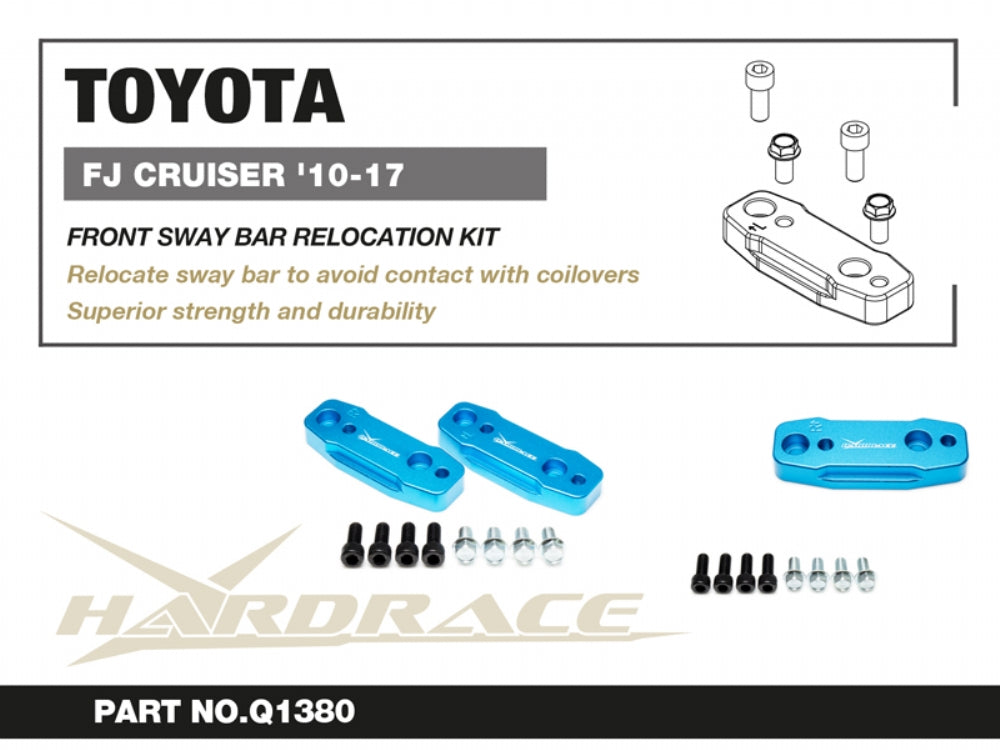 Front Sway Bar Relocation Kit Toyota Fj cruiser