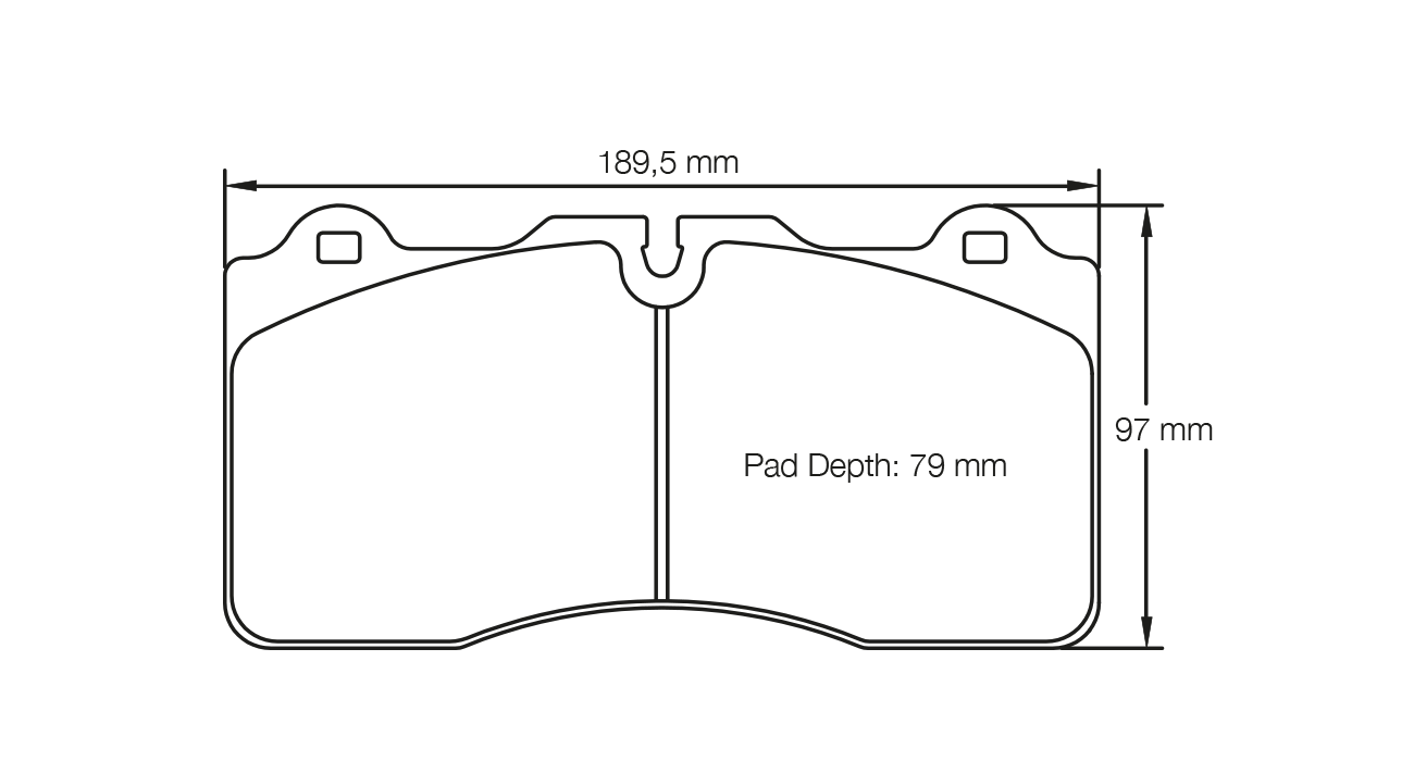 Pagid Racing RSC 1 Brake Pads - Front | S4945C01001 - Pagid Racing brake pads