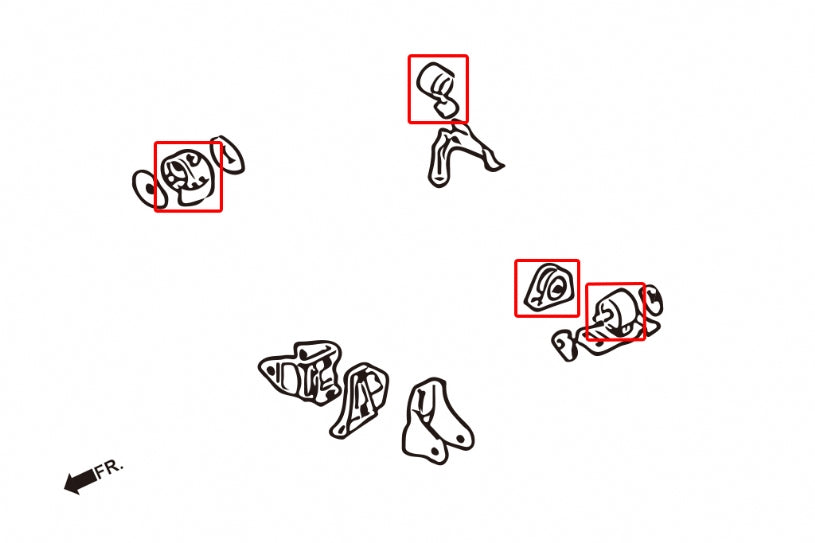 Harden Engine Mount Mitsubishi Lancer evolution