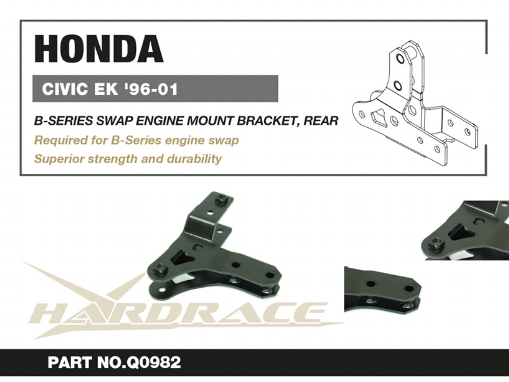 B-series Swap Engine Mount Bracket - Rear Honda Civic