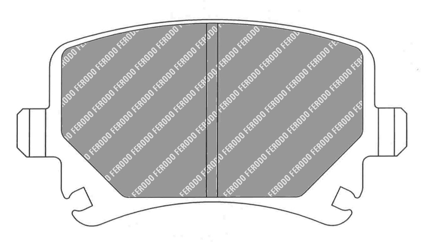 Ferodo Semi-Metallic Brake Pads | FER-FDS1636