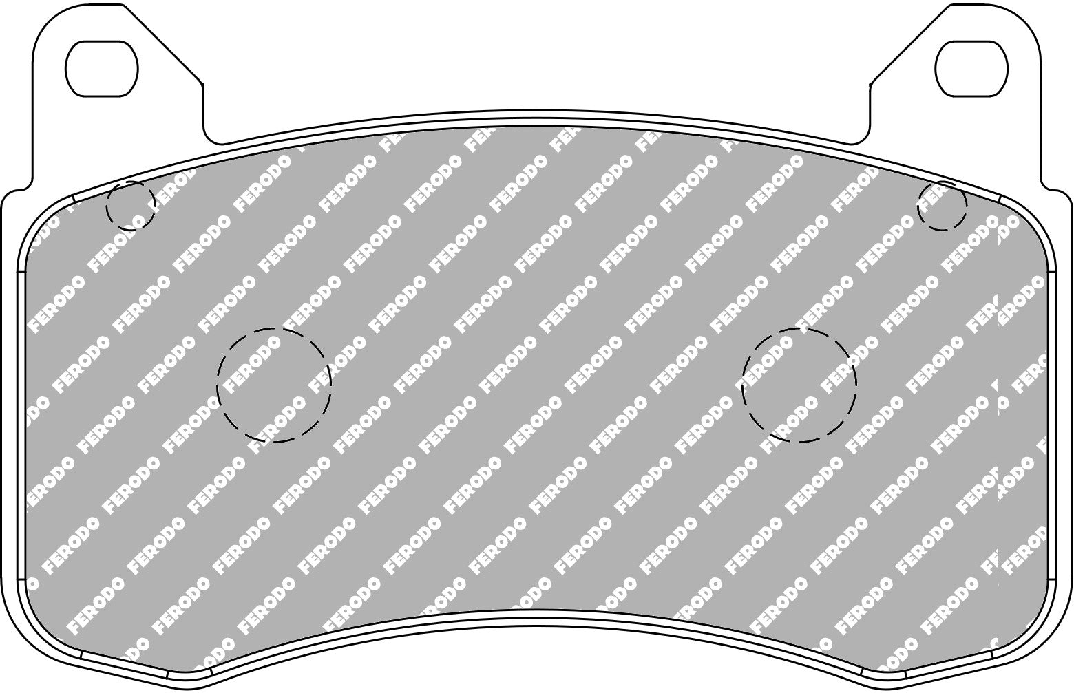 Ferodo Semi-Metallic Brake Pads | FER-FRP3161H