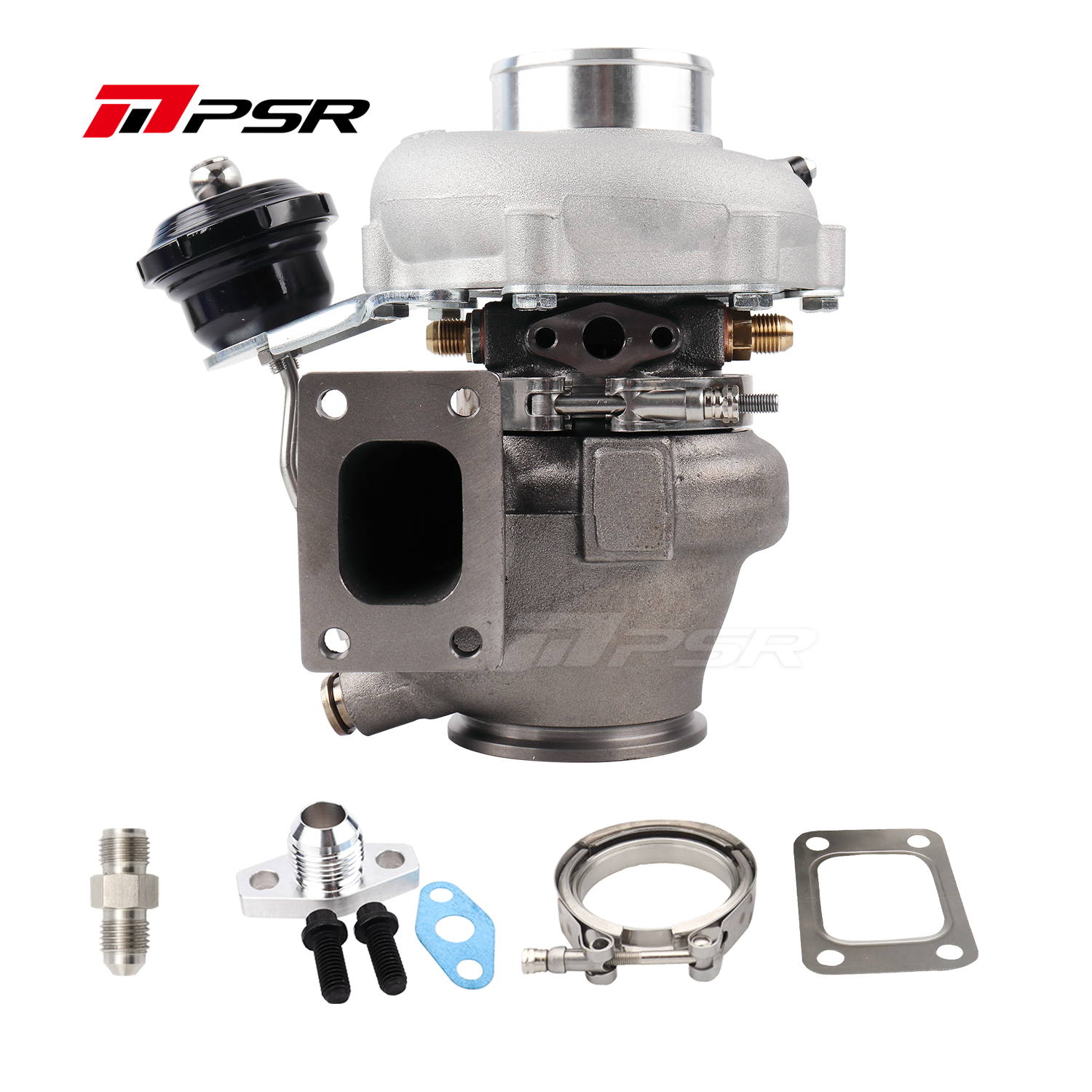 Pulsar Turbo PSR Forward Rotation 4849G Dual Ball Bearing Turbocharger HP Rating 550 by Pulsar Turbo available at Torque Lab