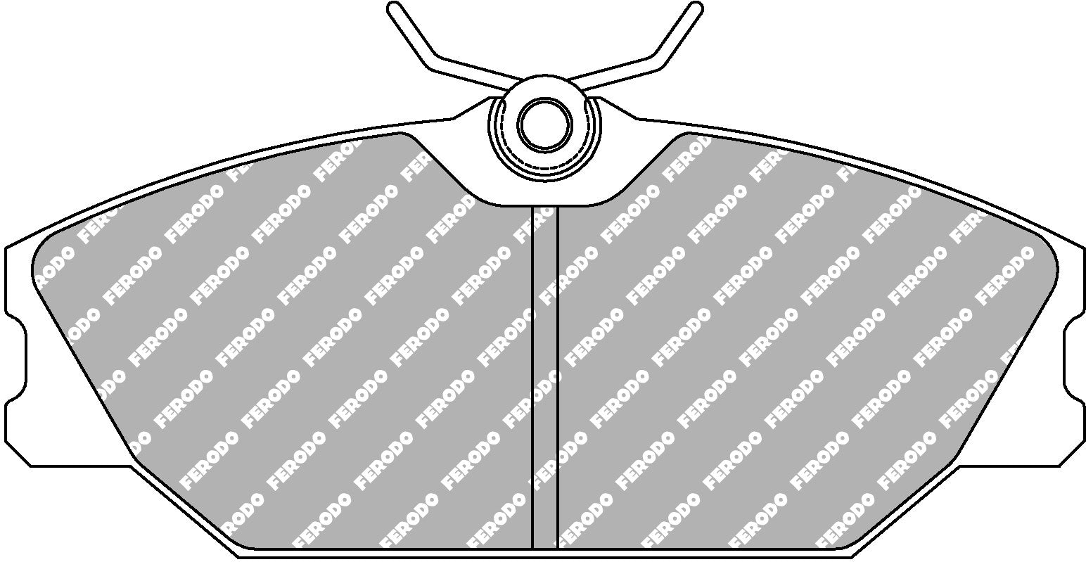 Ferodo Semi-Metallic Brake Pads | FER-FCP406Z