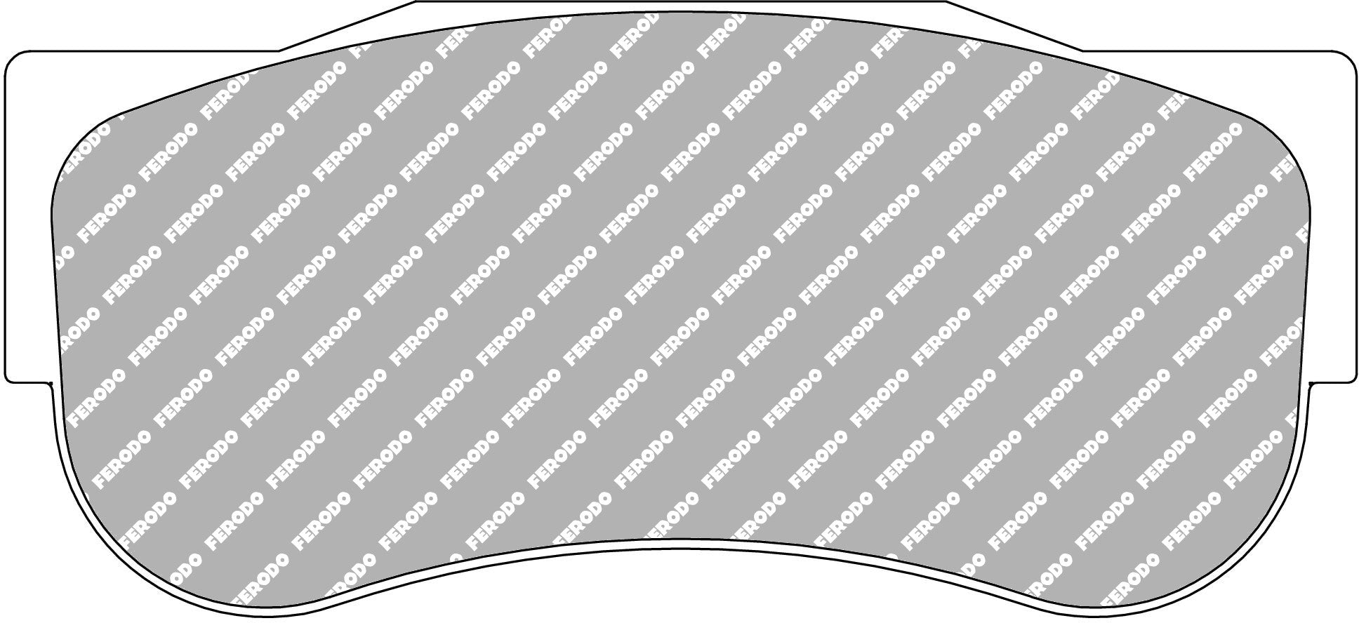 Ferodo Semi-Metallic Brake Pads | FER-FRP3155GB