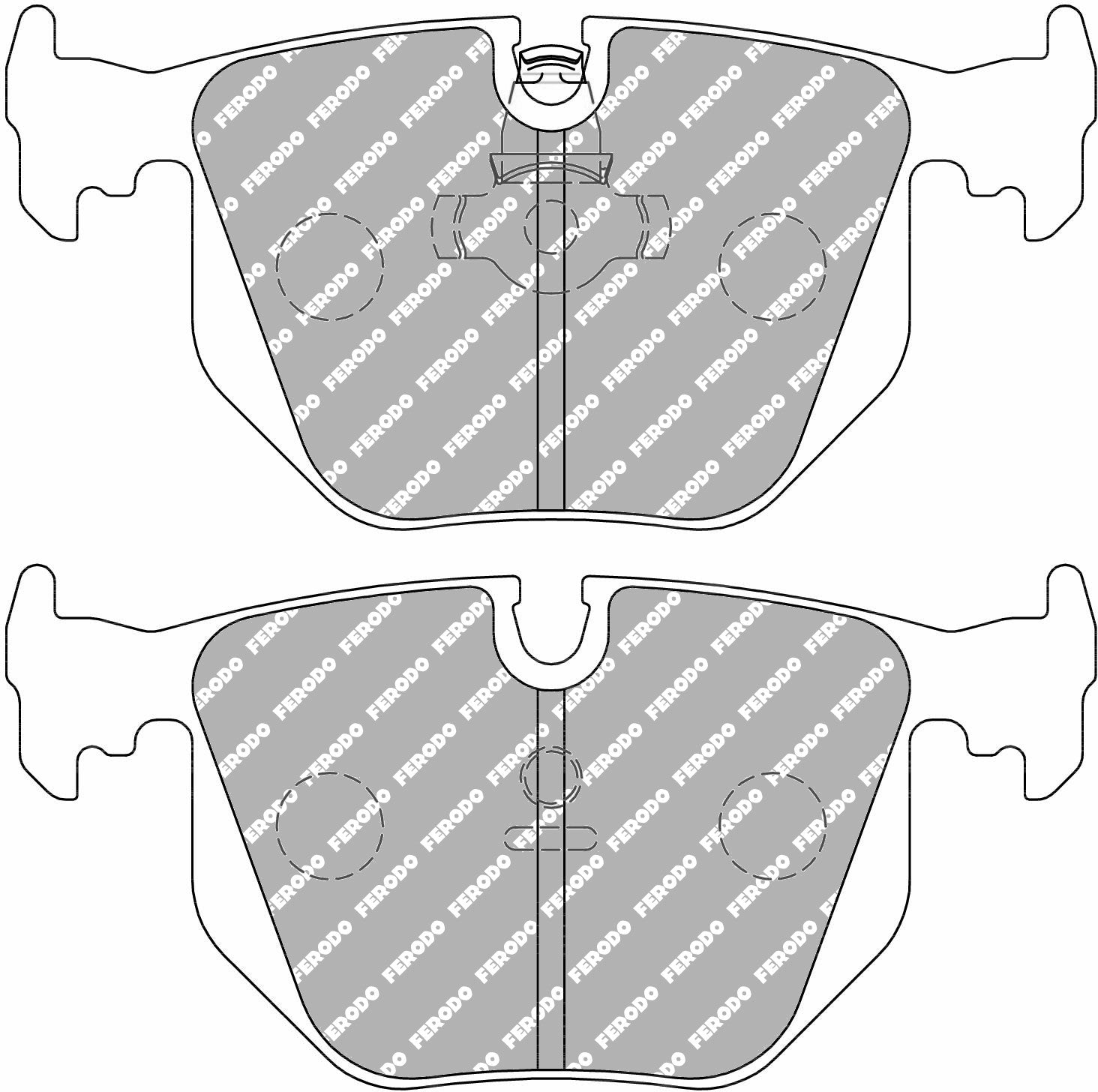 Ferodo Semi-Metallic Brake Pads | FER-FCP1483R