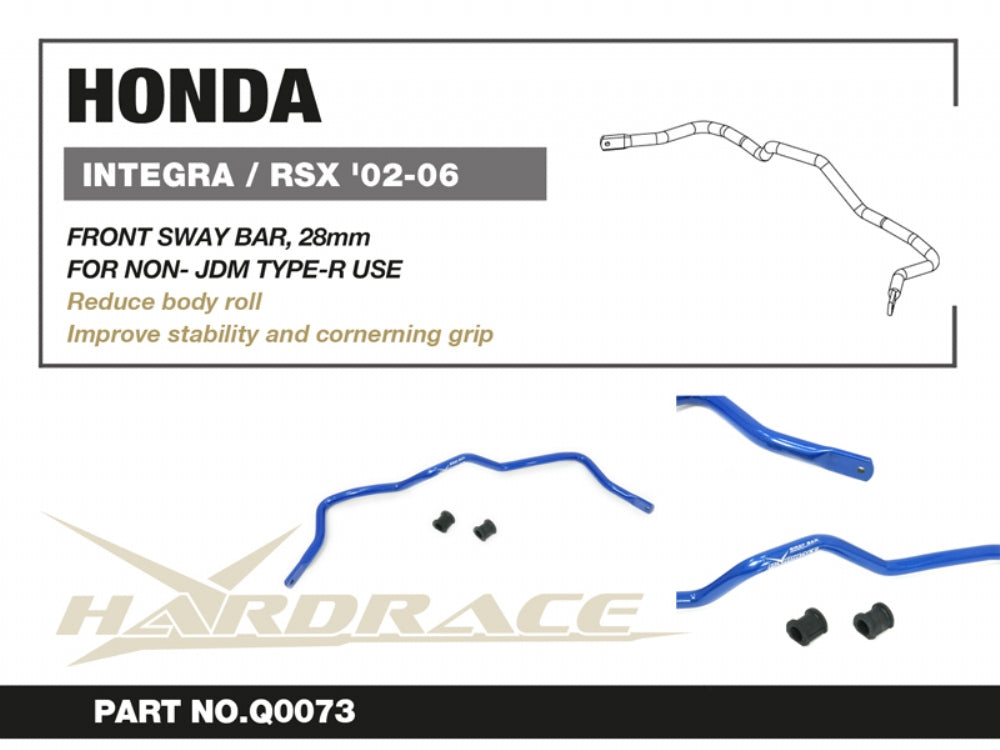 Front Sway Bar Honda Integra, Civic