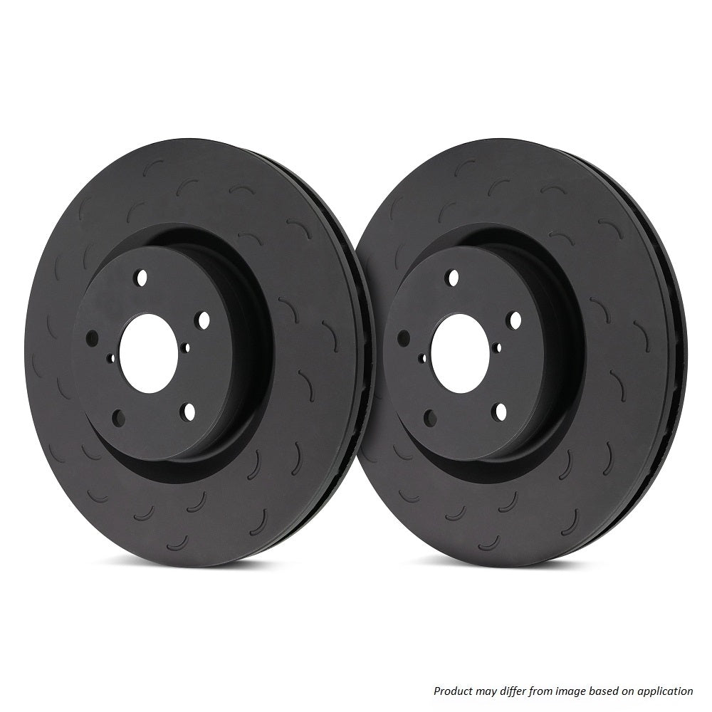 HTS5380 - Hawk Talon Slotted Brake Discs; Rear – Brake Rotors by Hawk | Torque Lab