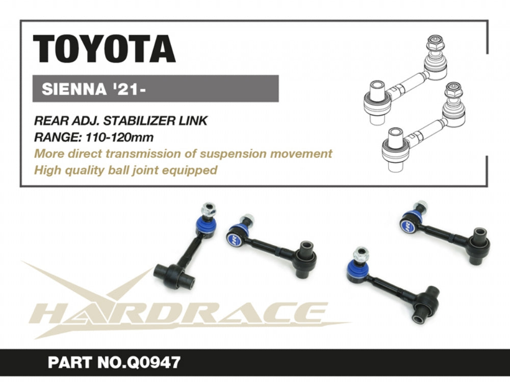 Rear Adj. Stabilizer Link  Toyota Sienna