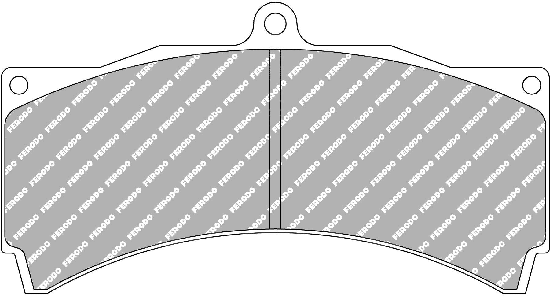Ferodo Semi-Metallic Brake Pads | FER-FRP3076H