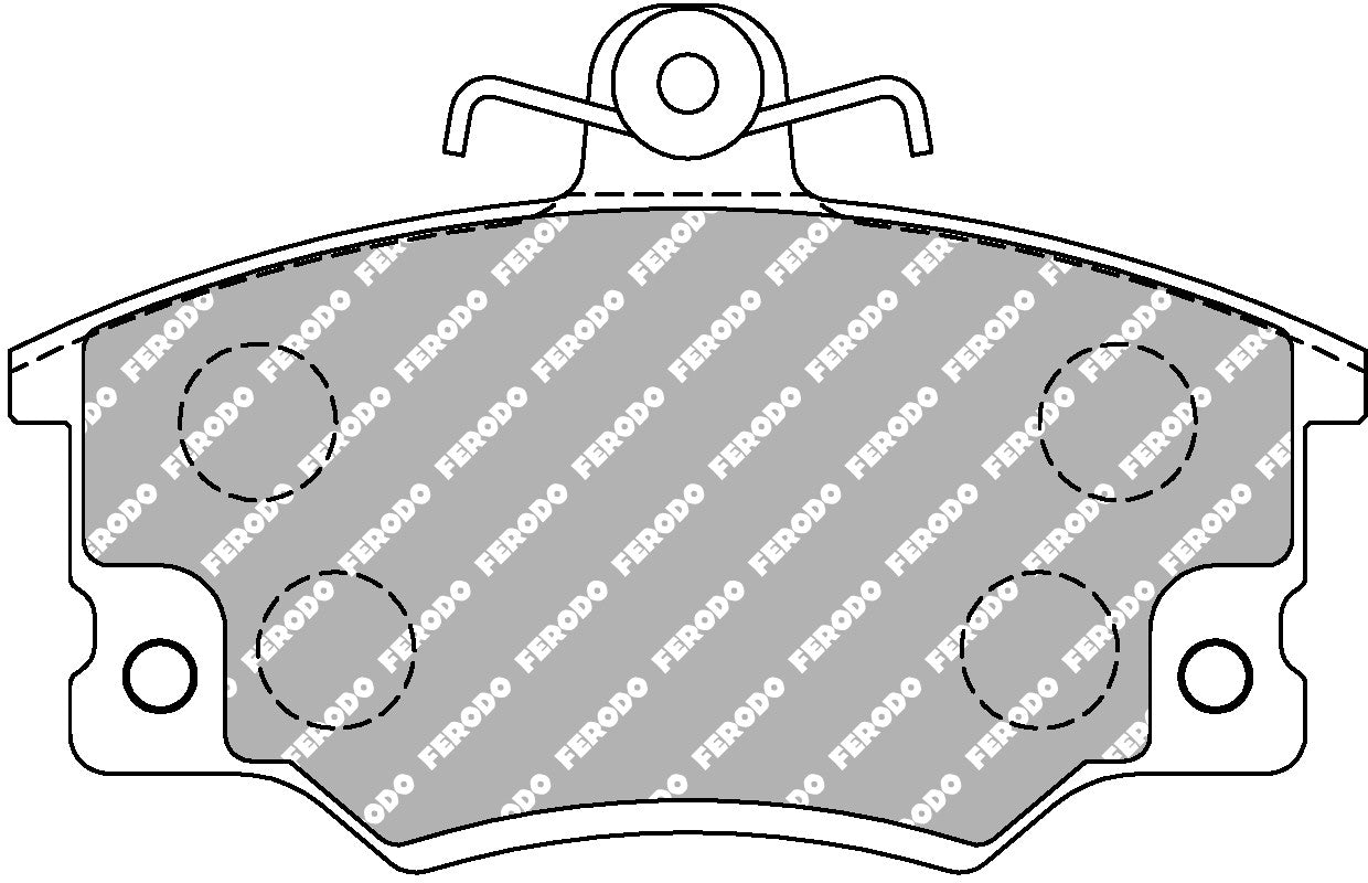 Ferodo Semi-Metallic Brake Pads | FER-FCP370W