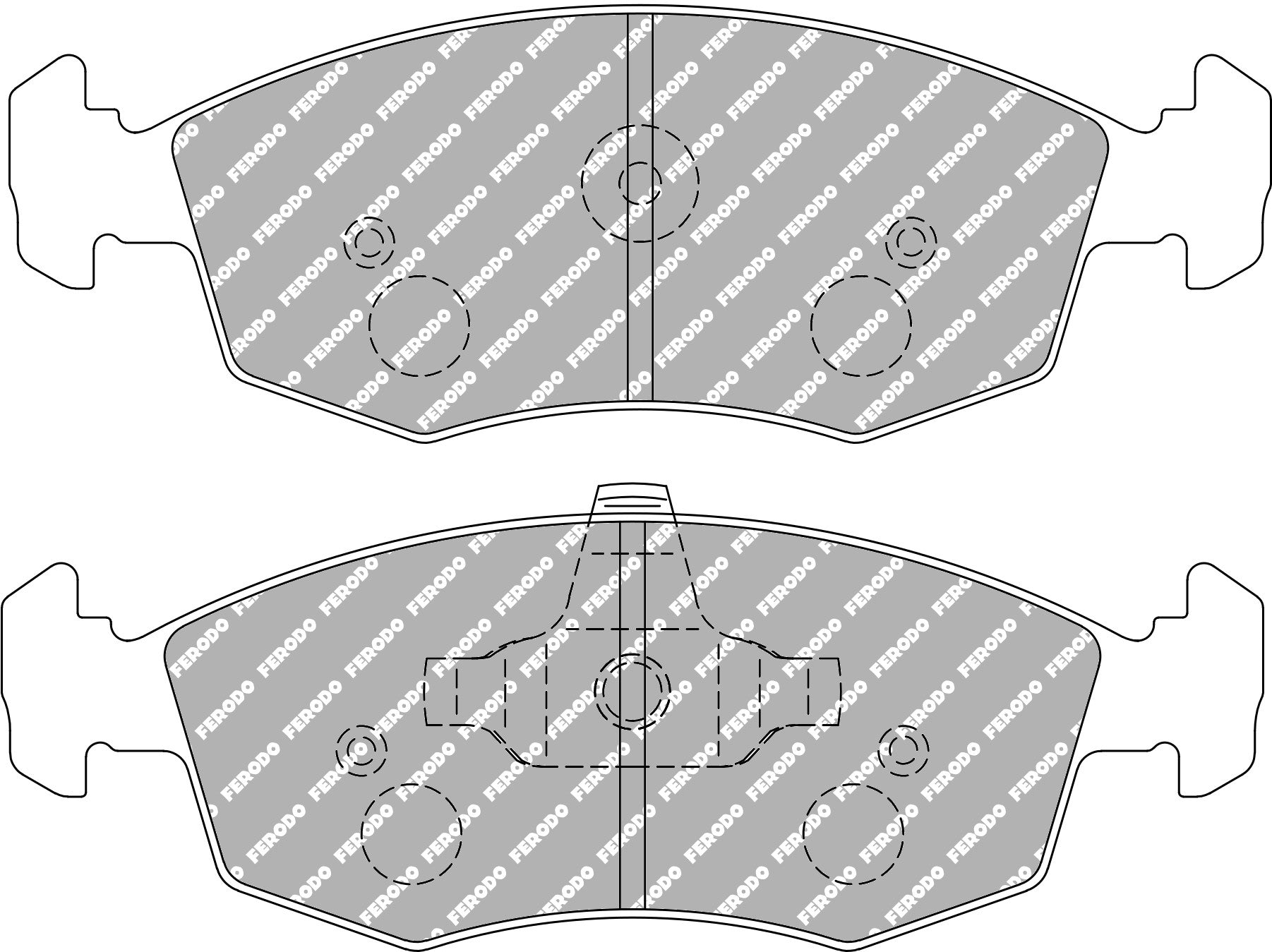 Ferodo Semi-Metallic Brake Pads | FER-FCP276R
