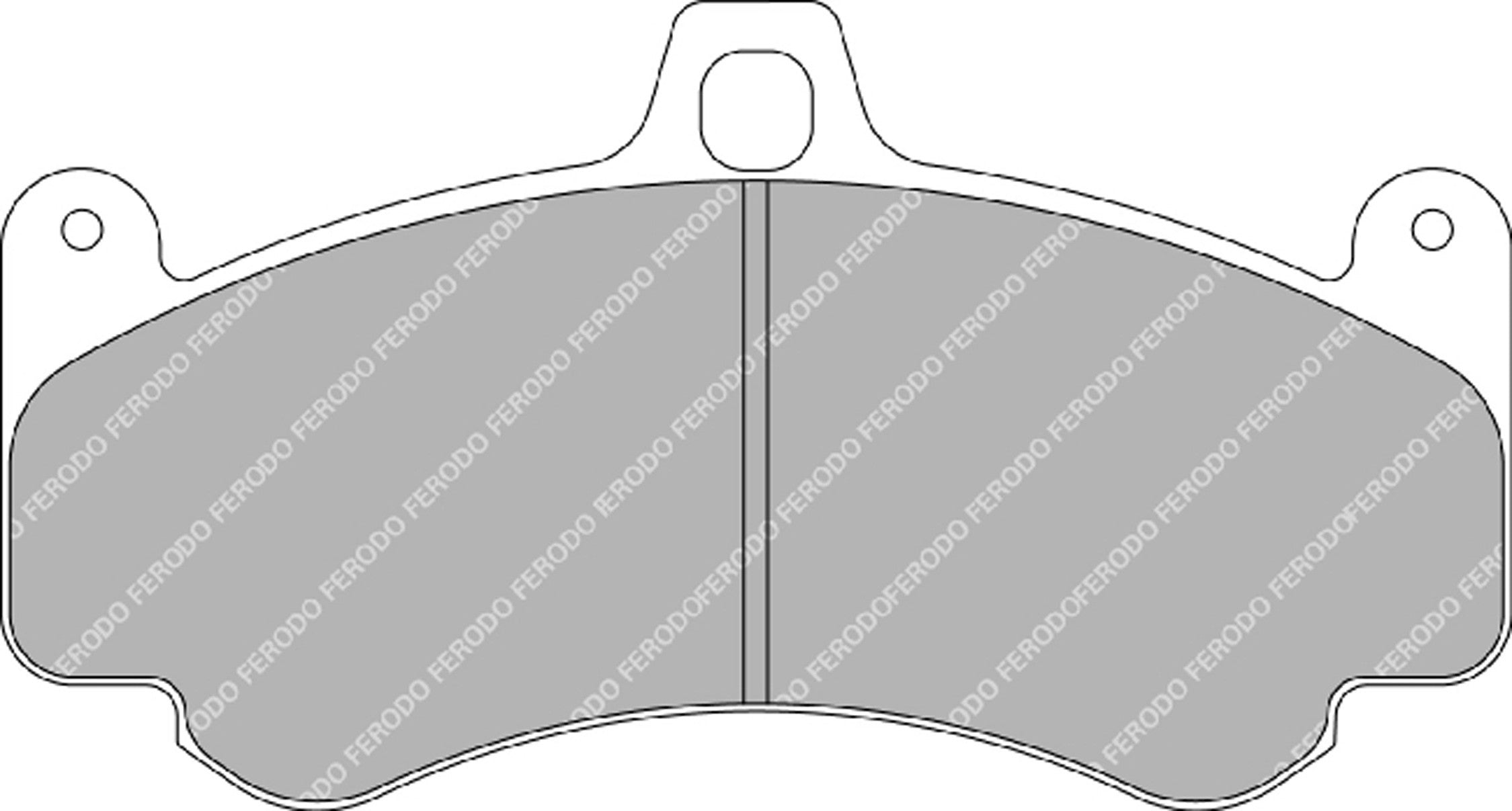 Ferodo Semi-Metallic Brake Pads | FER-FRP3075H