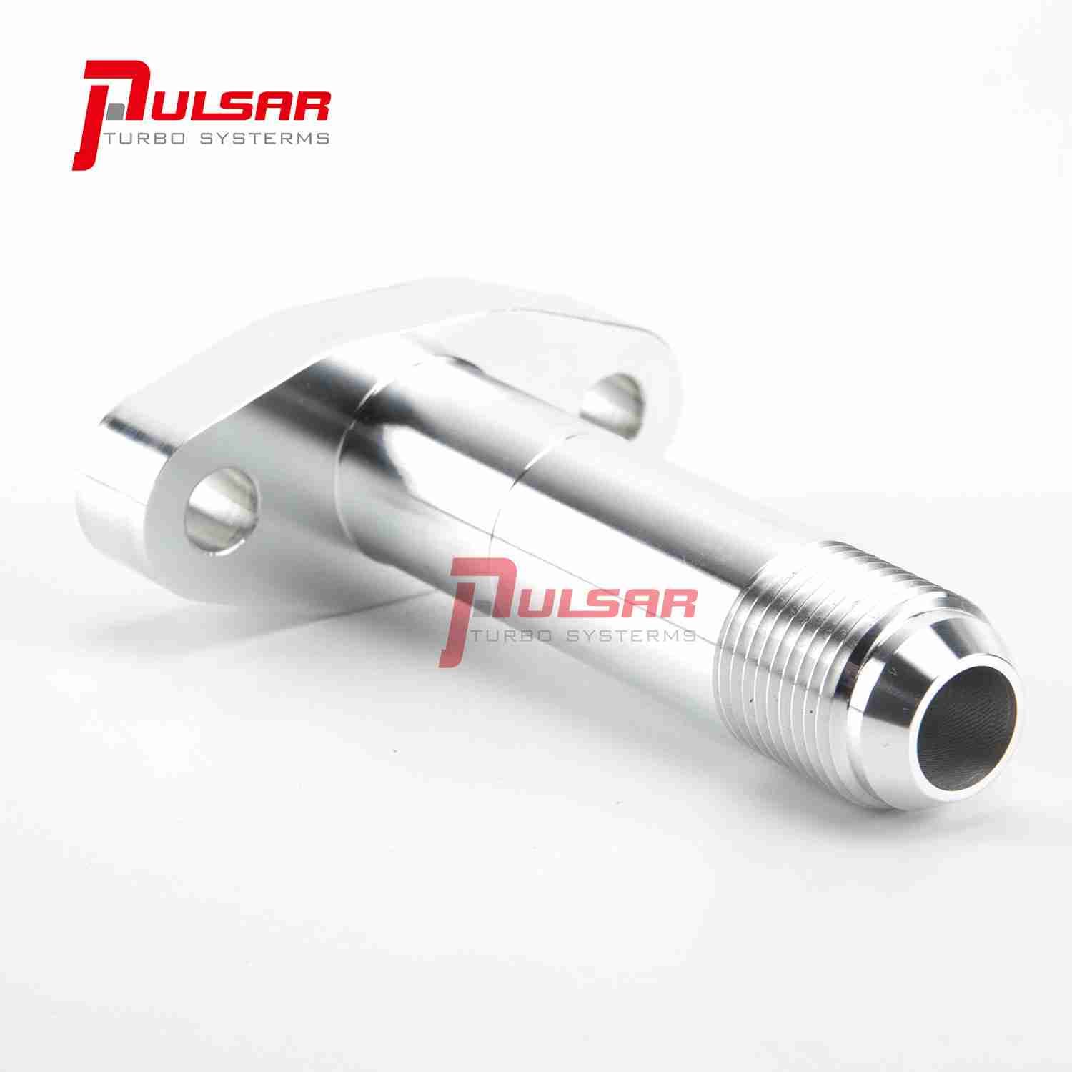 Pulsar Turbo '-10 AN Extended Oil Drain Flange Install Kit for T4 Turbo