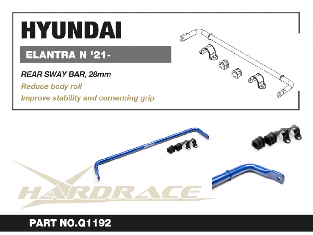 Rear Sway Bar Hyundai Elantra