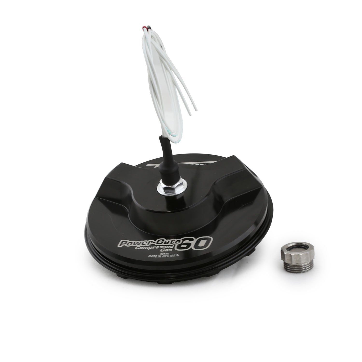 GenV WG60 CG Complete Sensor Cap Black by Turbosmart - performance upgrade from Torque Lab