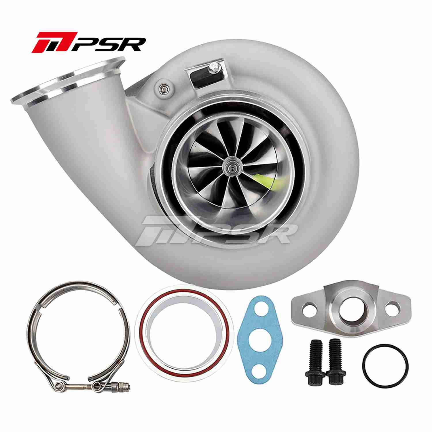 Pulsar Turbo PSR Forward Rotation 7975G Dual Ball Bearing Turbocharger HP Rating 1450 by Pulsar Turbo available at Torque Lab