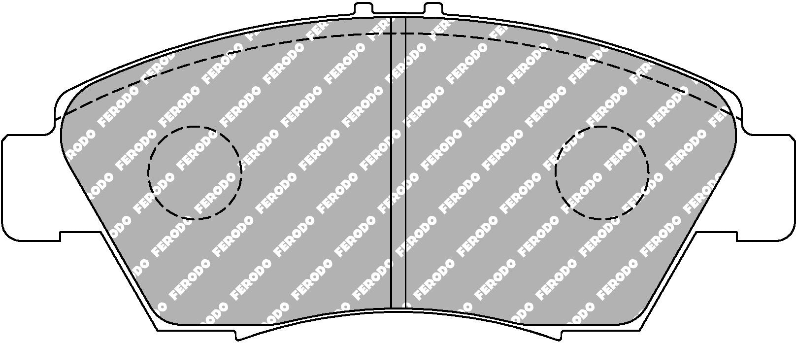 Ferodo Semi-Metallic Brake Pads | FER-FCP776H