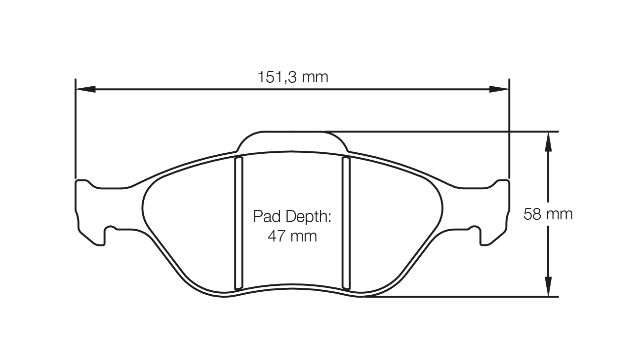 Pagid Racing RST 3 Brake Pads - Front | S4913T03001 - Pagid Racing brake pads