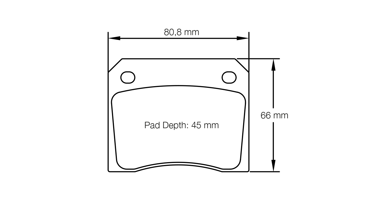 Pagid Racing RSH 29E Brake Pads - Rear | S8041H29E01 - Pagid Racing brake pads