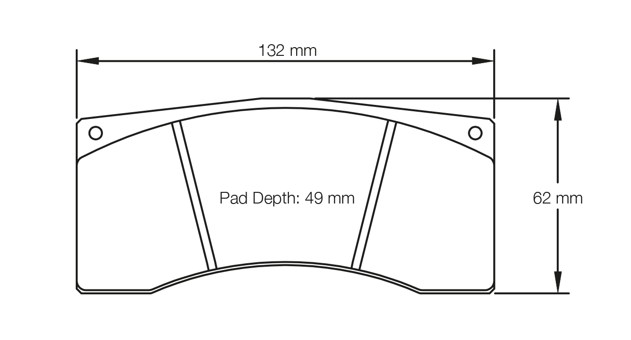 Pagid Racing RS 42 Brake Pads - Rear | E167442010 - Pagid Racing brake pads