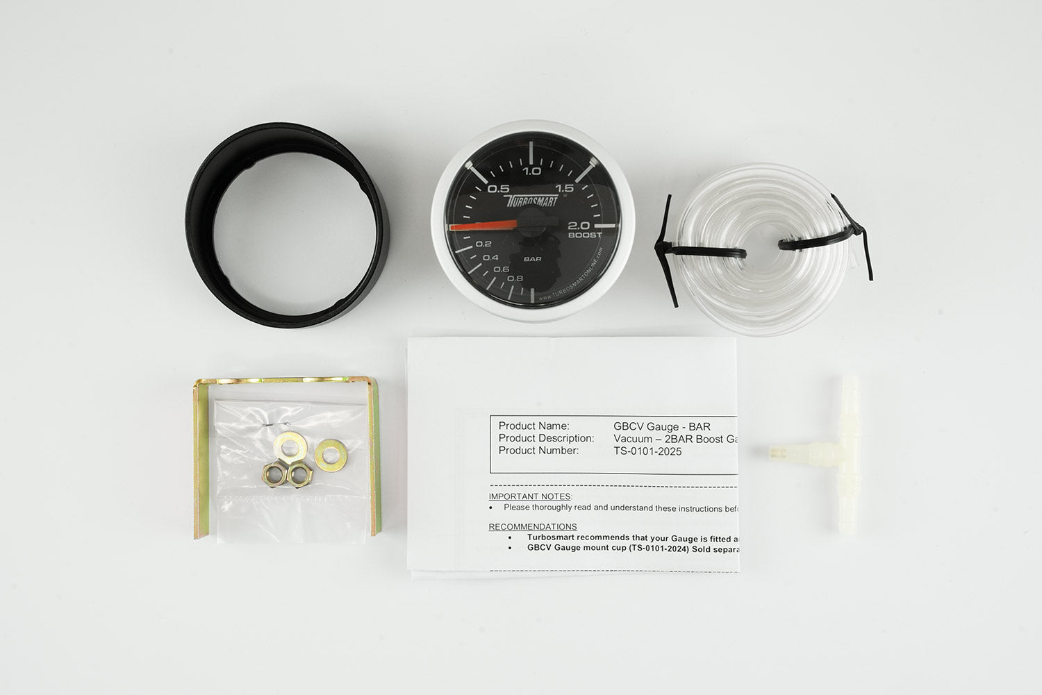 Boost Gauge 0-2 Bar 52mm