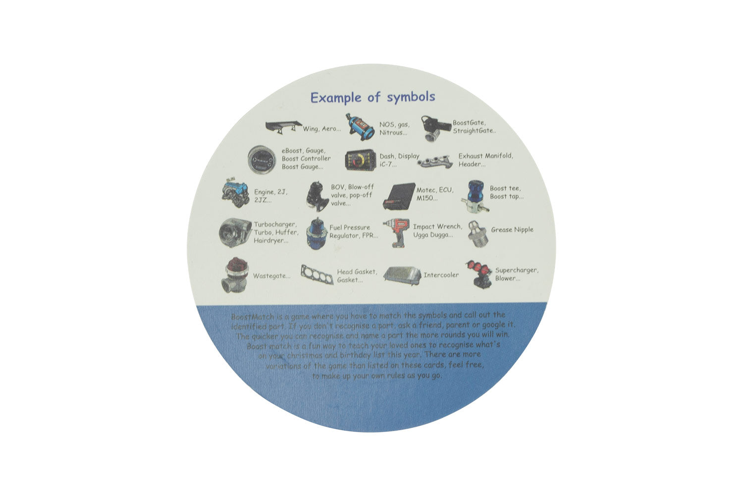 BoostMatch Card Game