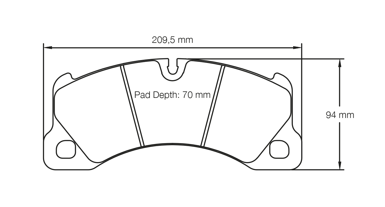 Pagid Racing RSL 29 Brake Pads - Front | S4917R29001 - Pagid Racing brake pads