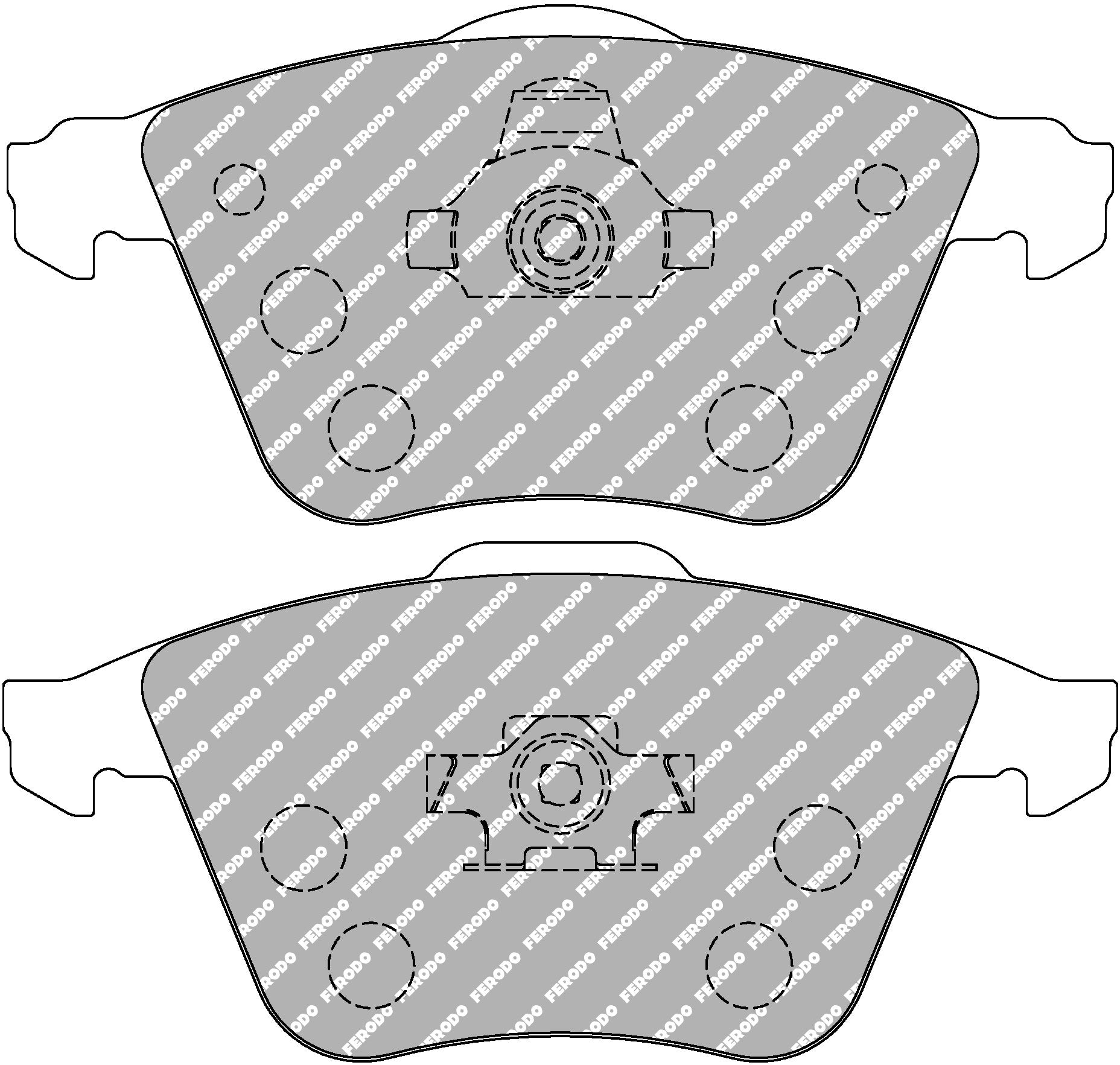 Ferodo Semi-Metallic Brake Pads | FER-FDS1706