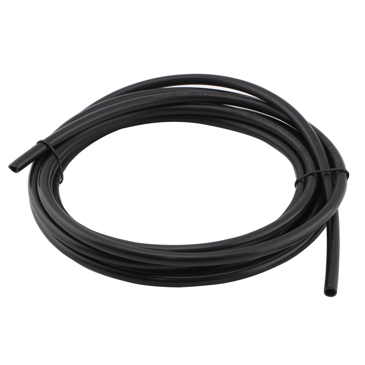 1/4" Nylon Pushloc Tubing Black - 3m by Turbosmart - performance upgrade from Torque Lab