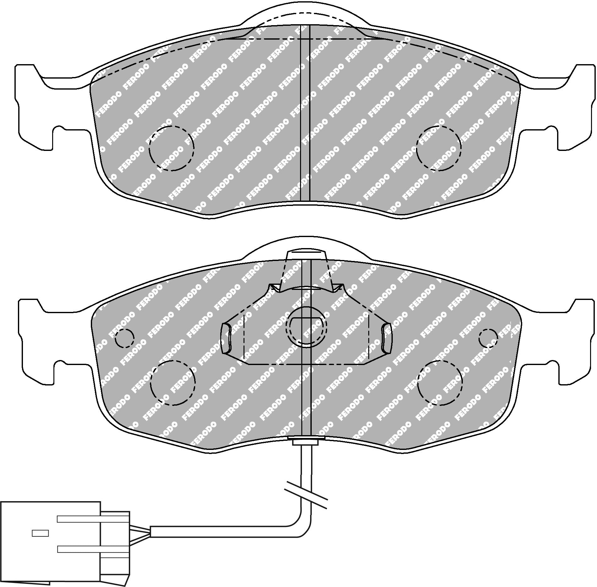 Ferodo Semi-Metallic Brake Pads | FER-FDS766