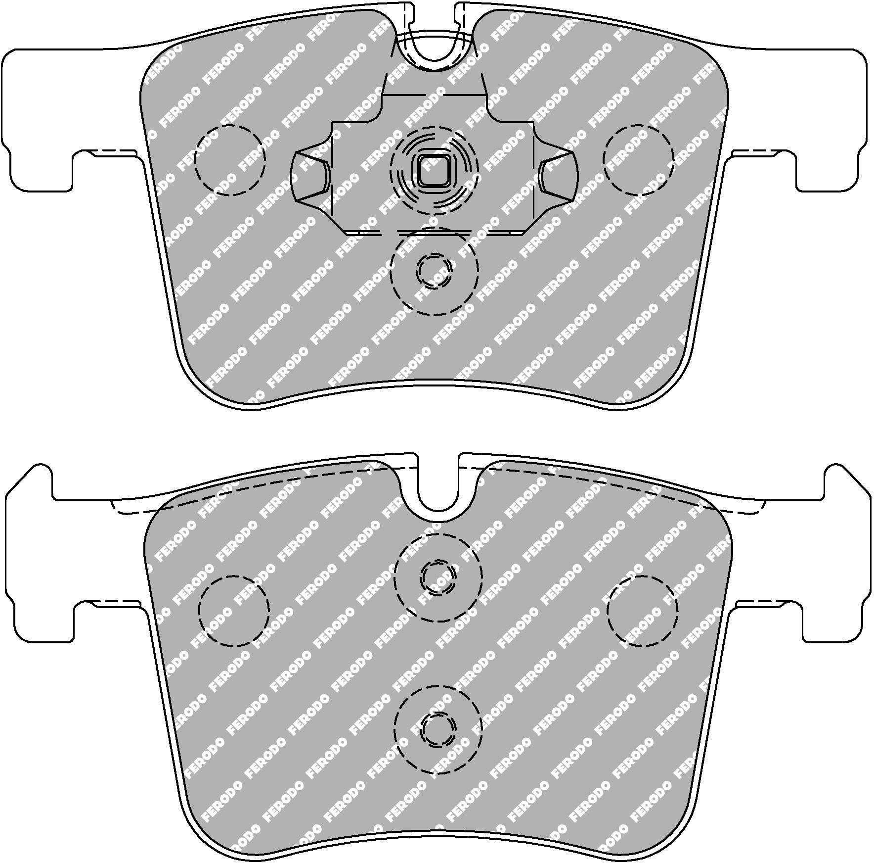 Ferodo Semi-Metallic Brake Pads | FER-FDS4394