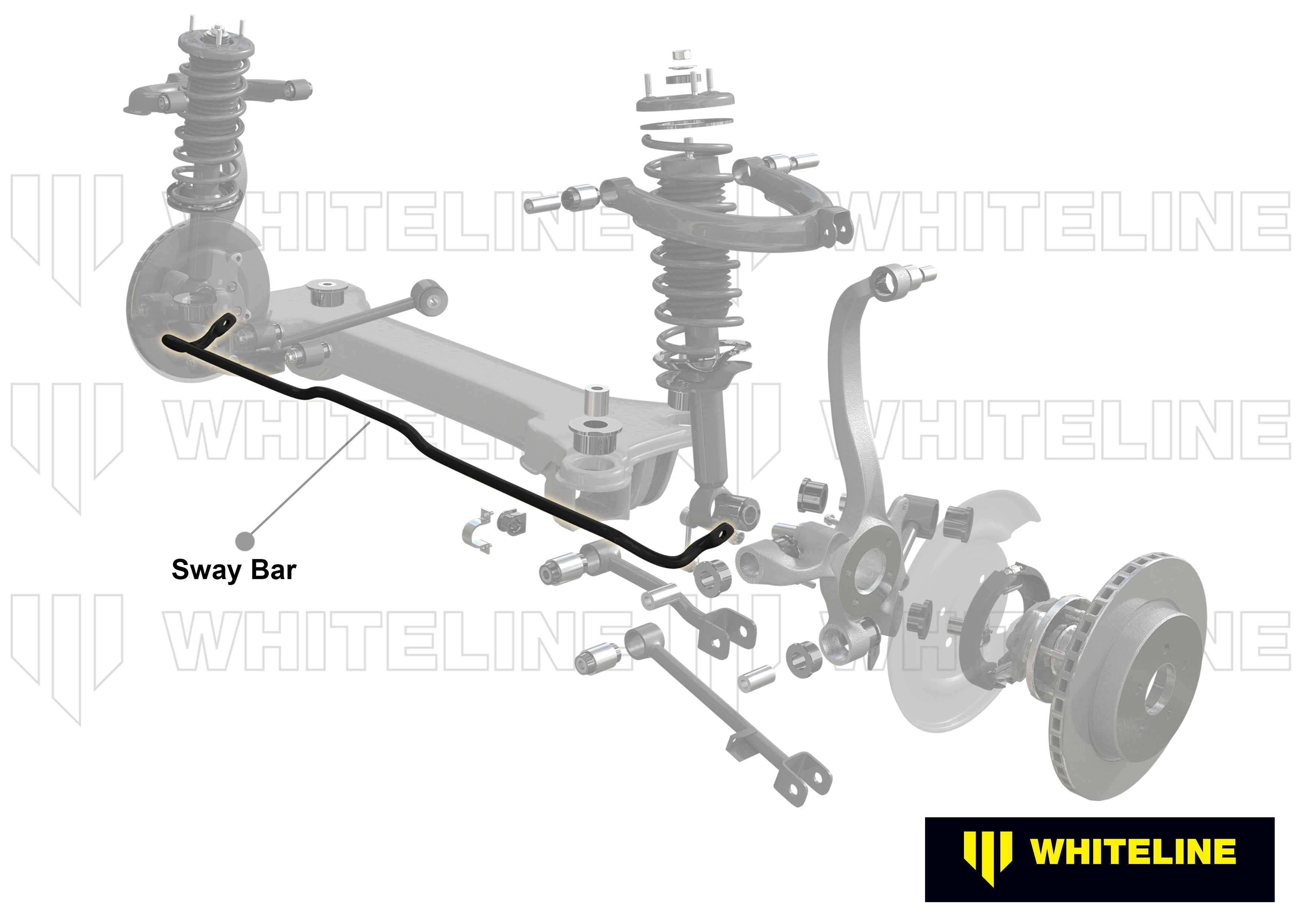 Whiteline Sway Bar - 22mm 2 Point Adjustable - Hyundai Elantra / I30 - BHR90XXZ - image 3