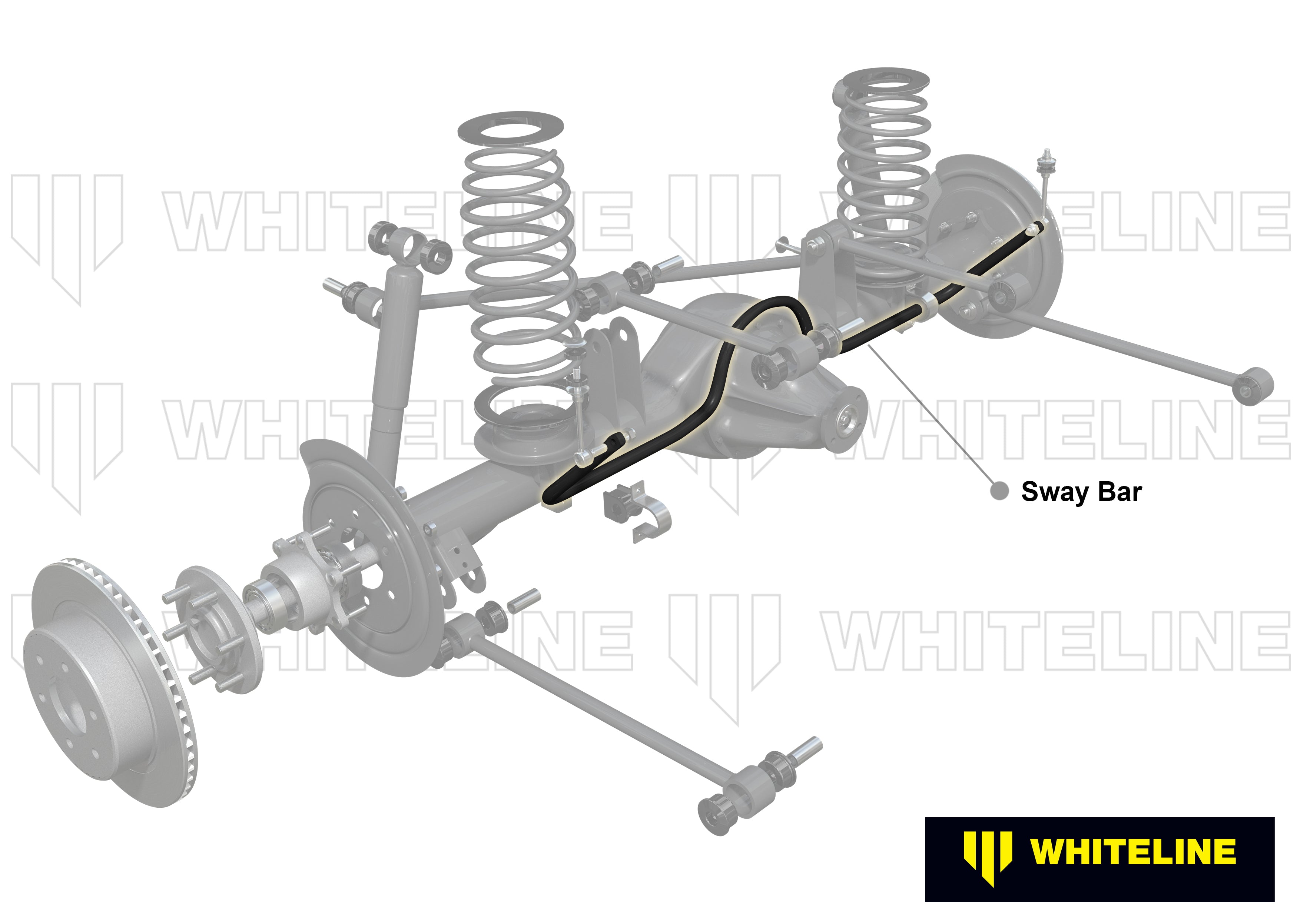 Whiteline Sway Bar - 22mm Non Adjustable - Land Rover Range Rover - BLR41 - image 2