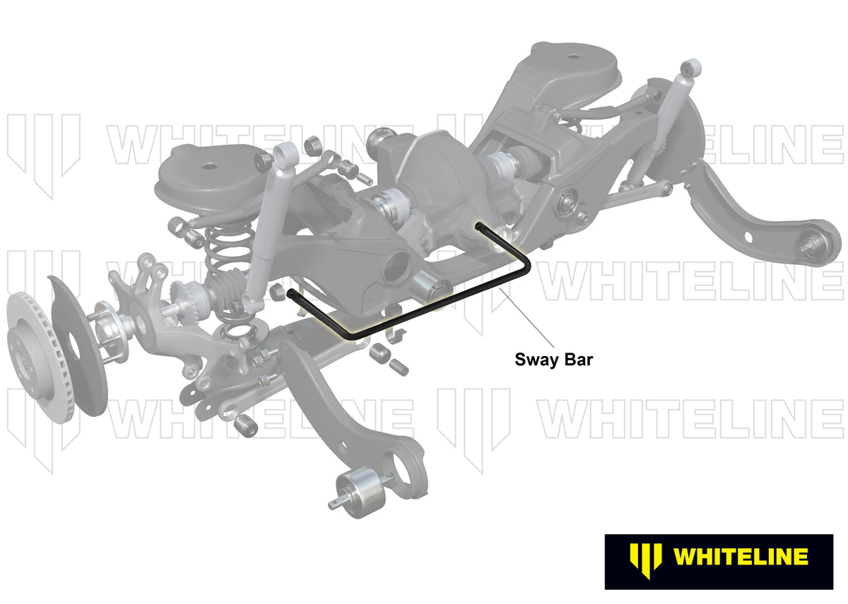 Whiteline Sway Bar - 24mm 3 Point Adjustable - Ford Focus - BMR92Z - BMR92Z - image 4