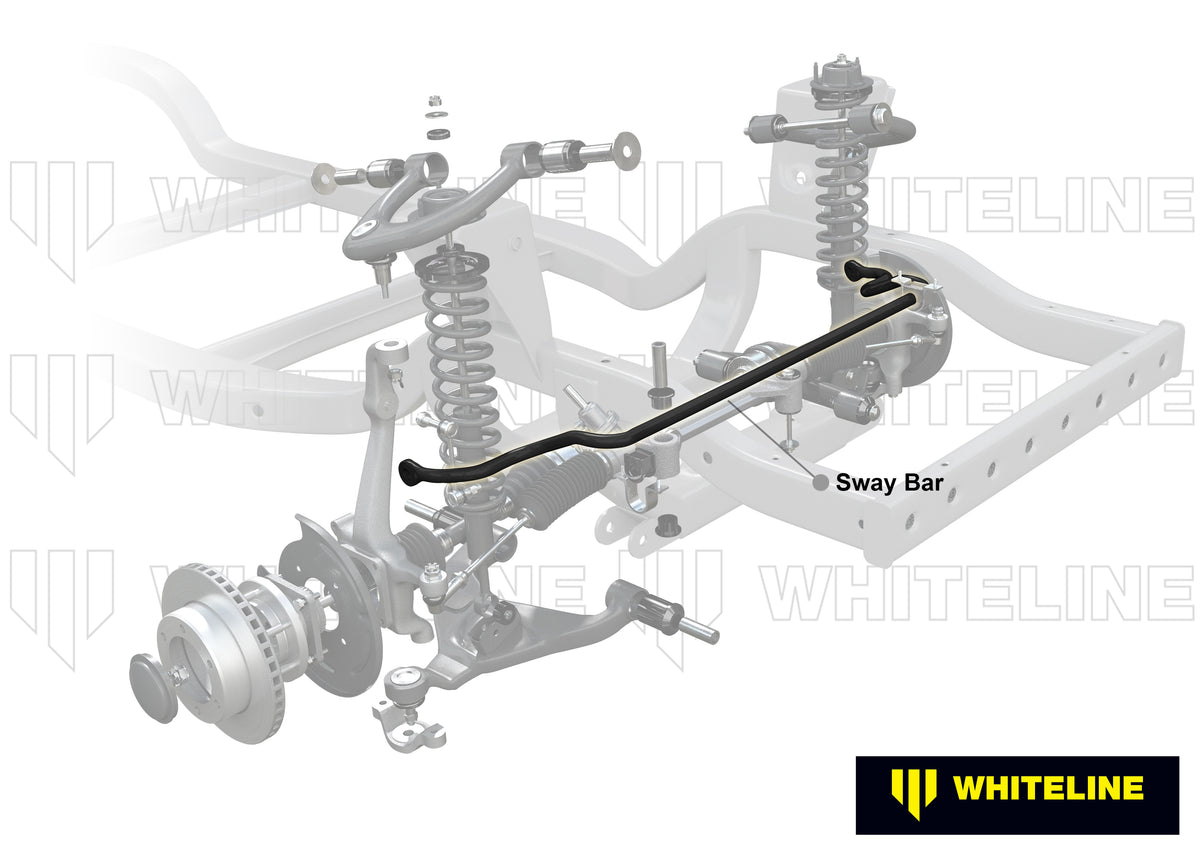 Whiteline Sway Bar - 38mm Non Adjustable - Nissan Patrol Y62 - BNF86 - image 4