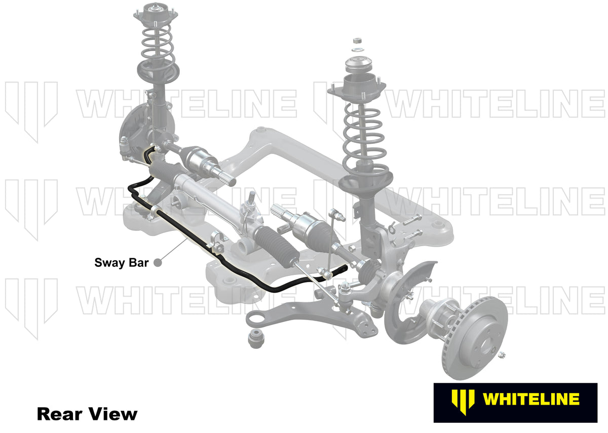 Whiteline Sway Bar - 22mm 2 Point Adjustable - Subaru Forester - BSF40Z - image 3