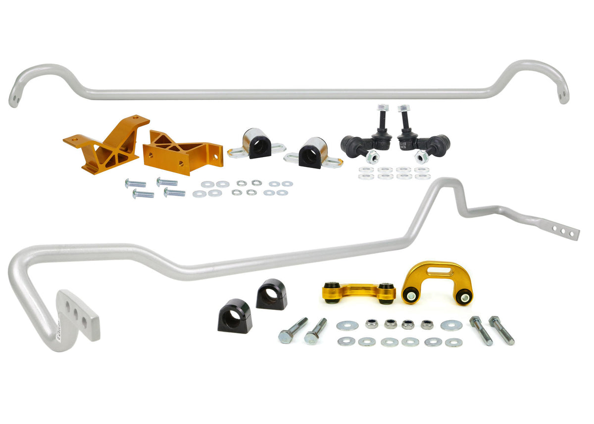 Whiteline Front and Rear Sway Bar - Vehicle Kit For SUBARU IMPREZA GC, GF Sedan and Wagon - Subaru Forester / Impreza - BSK022M