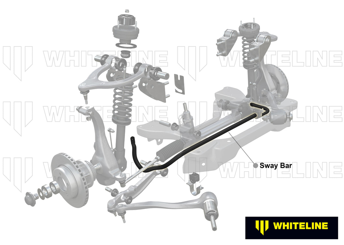 Whiteline Sway Bar - 30mm 3 Point Adjustable - Tesla Model 3 - BTF101Z - image 4