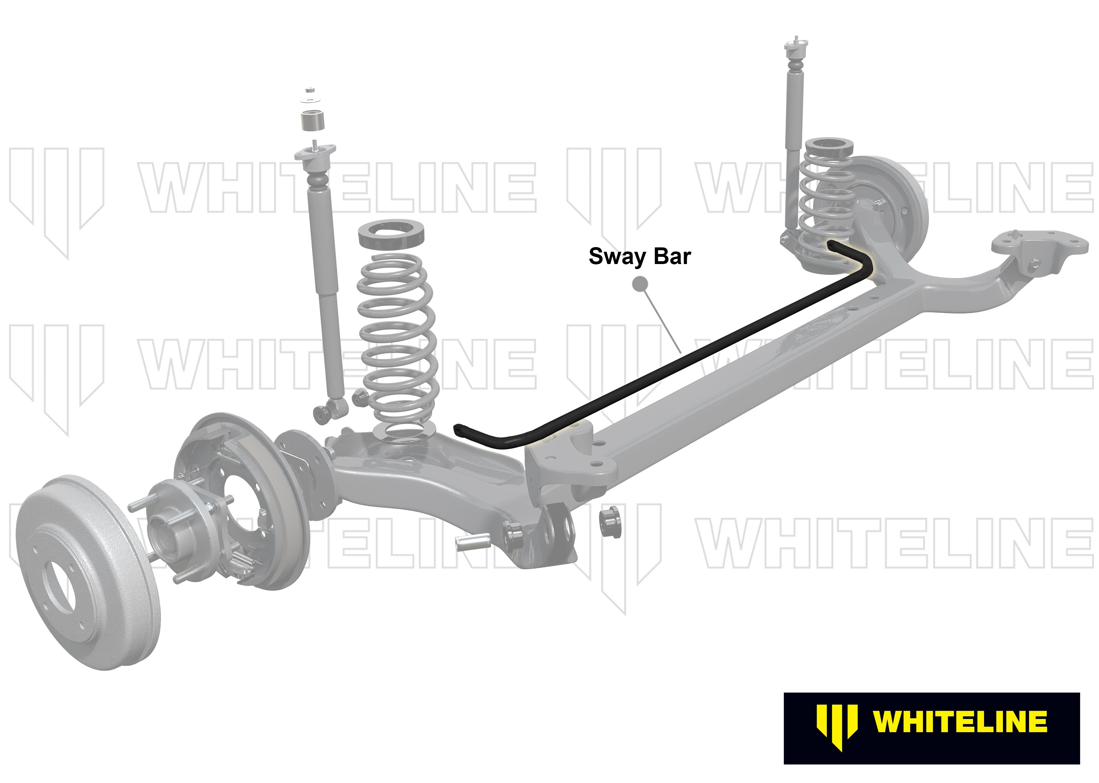 Whiteline Sway Bar - 24mm 3 Point Adjustable - Audi A1 / SEAT Ibiza / Skoda Fabia / VW Polo - BWR23Z - image 4