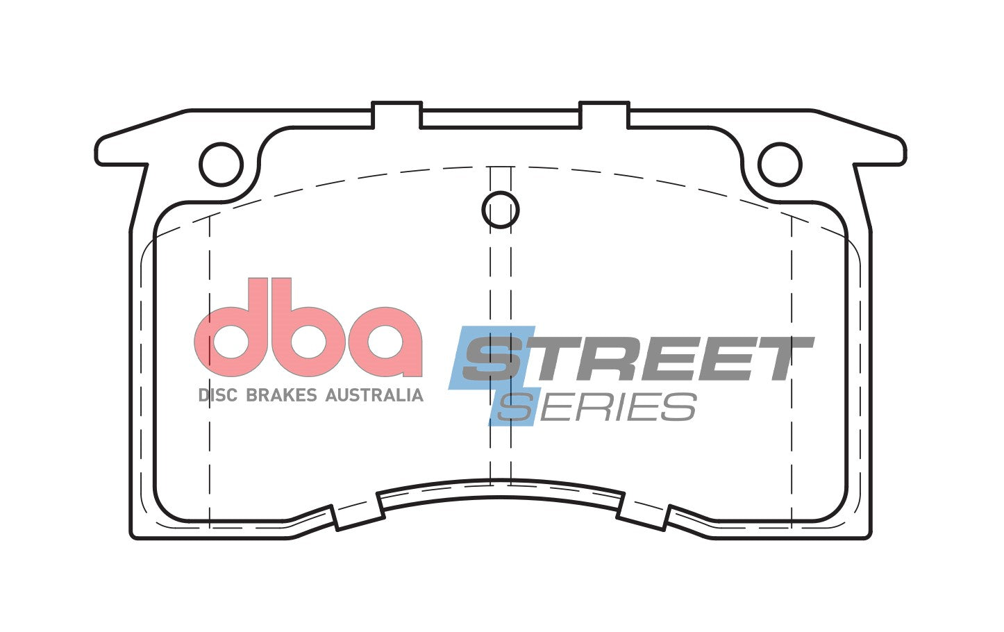 DB1029SS - DBA Street Series Brake Pads; Front