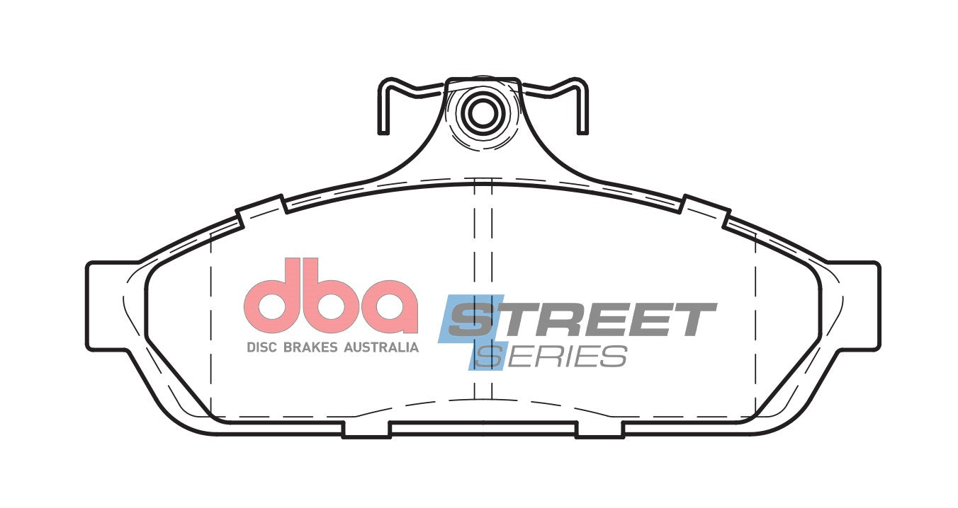 DB1085SS - DBA Street Series Brake Pads; Front