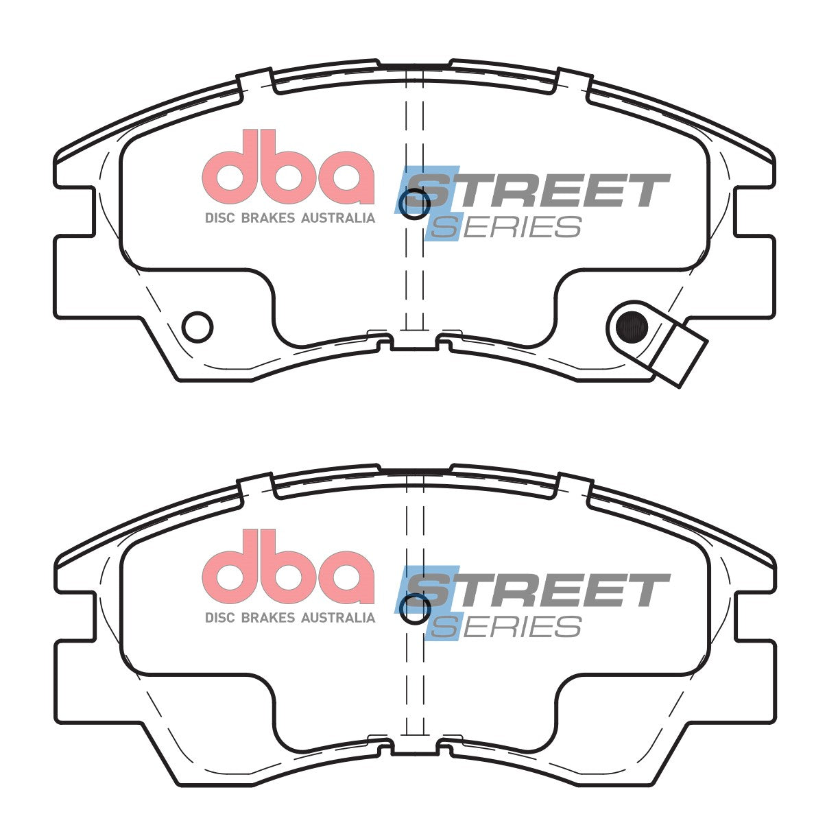 DB1113SS - DBA Street Series Brake Pads; Front