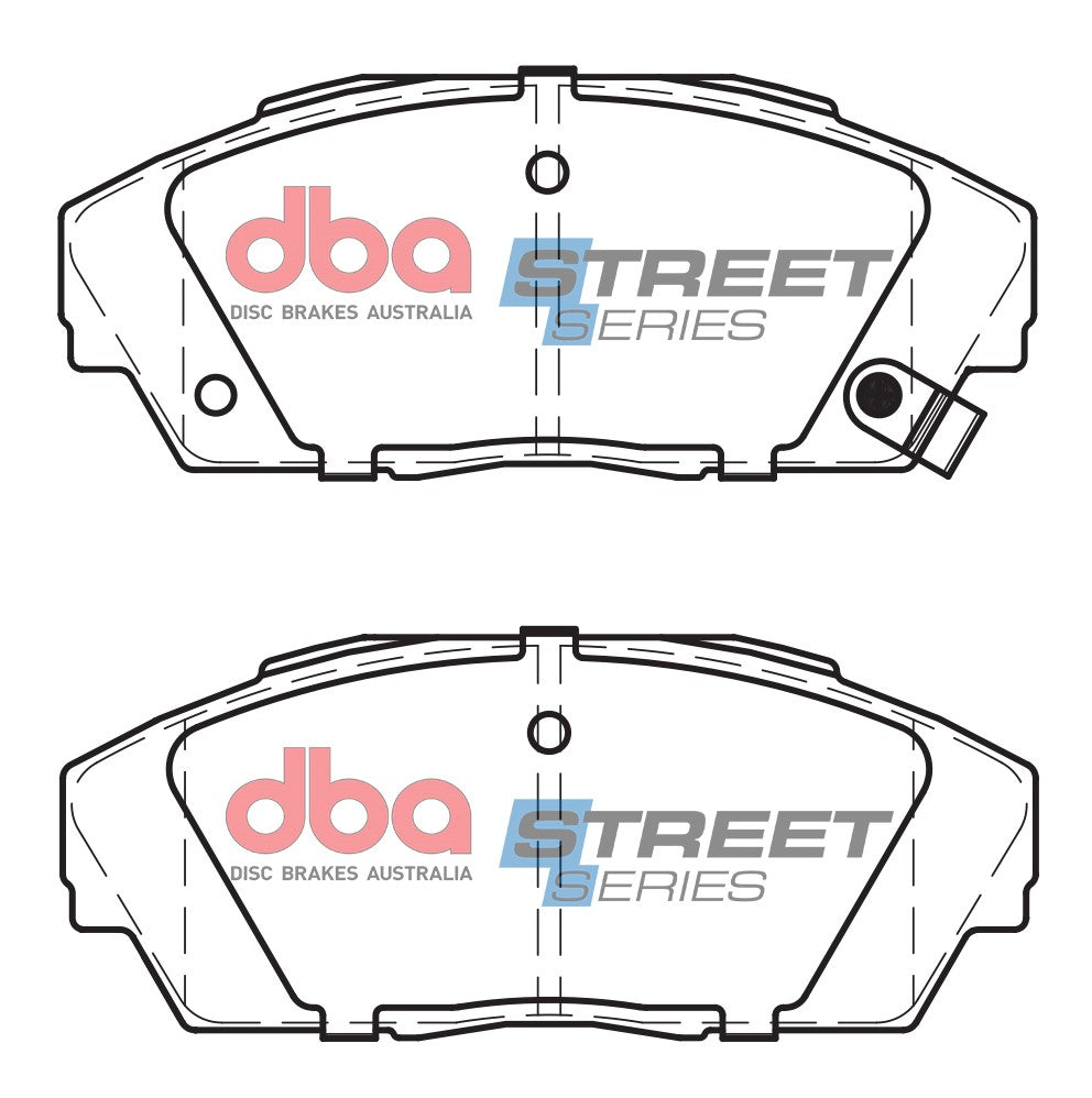 DB1133SS - DBA Street Series Brake Pads; Front