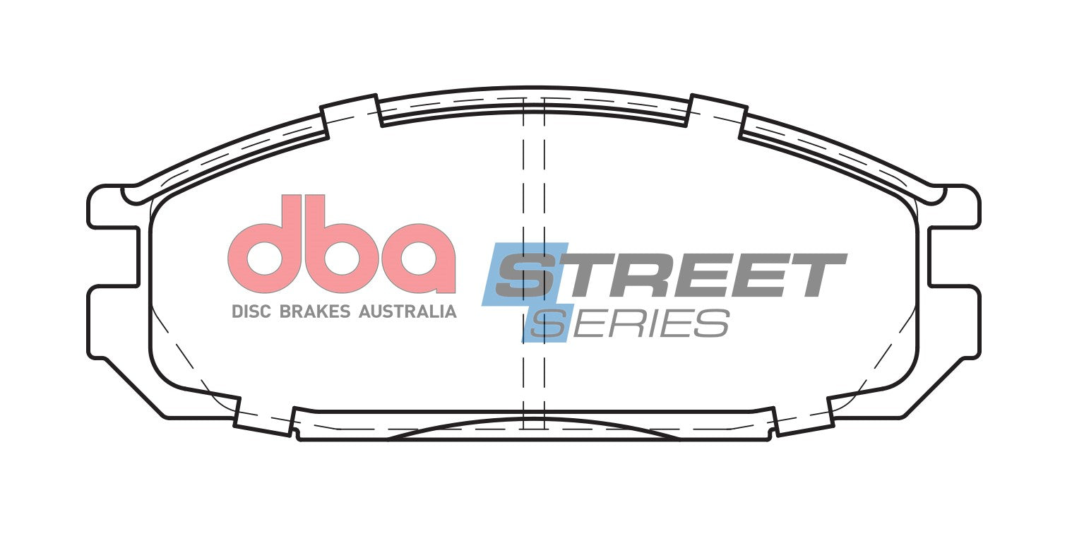 DB1146SS - DBA Street Series Brake Pads; Rear