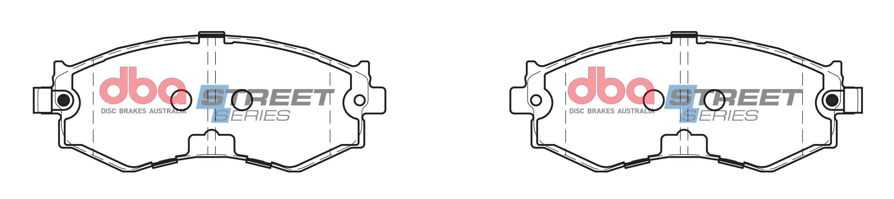 DB1165SS - DBA Street Series Brake Pads; Front