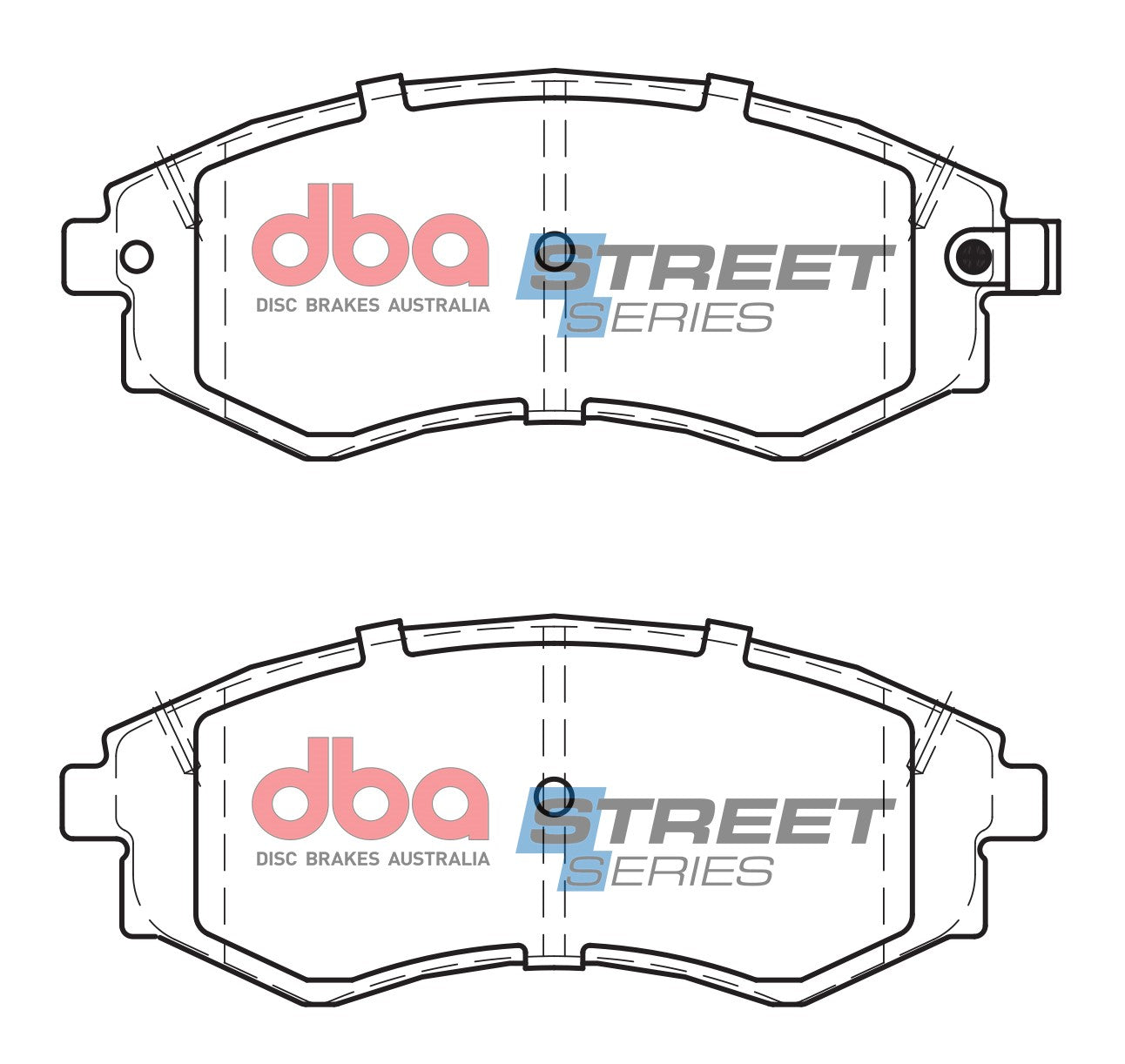 DB1167SS - DBA Street Series Brake Pads; Front