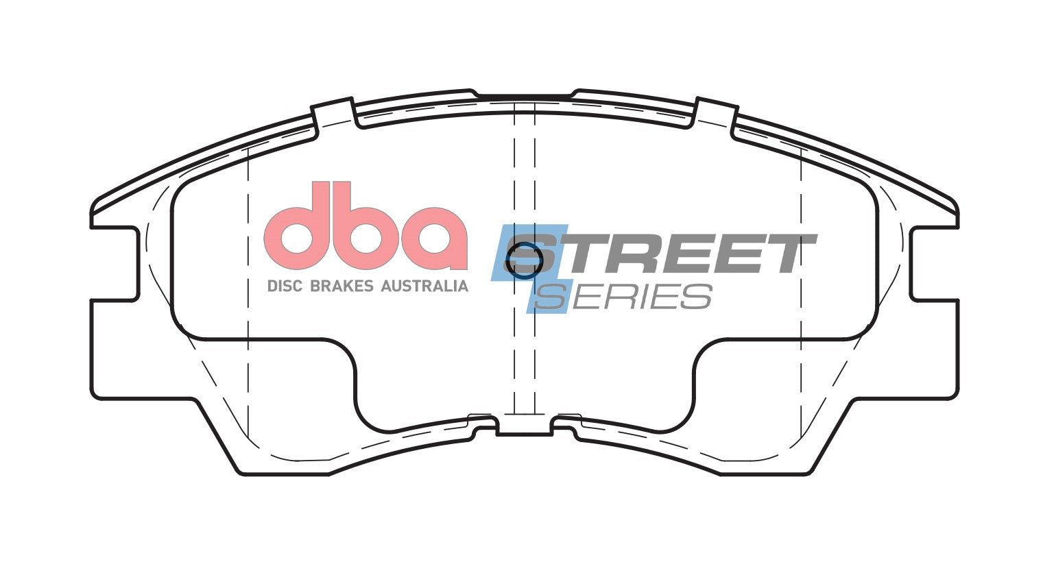 DB1168SS - DBA Street Series Brake Pads; Front